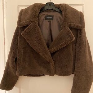 Banana Republic Fur Jacket